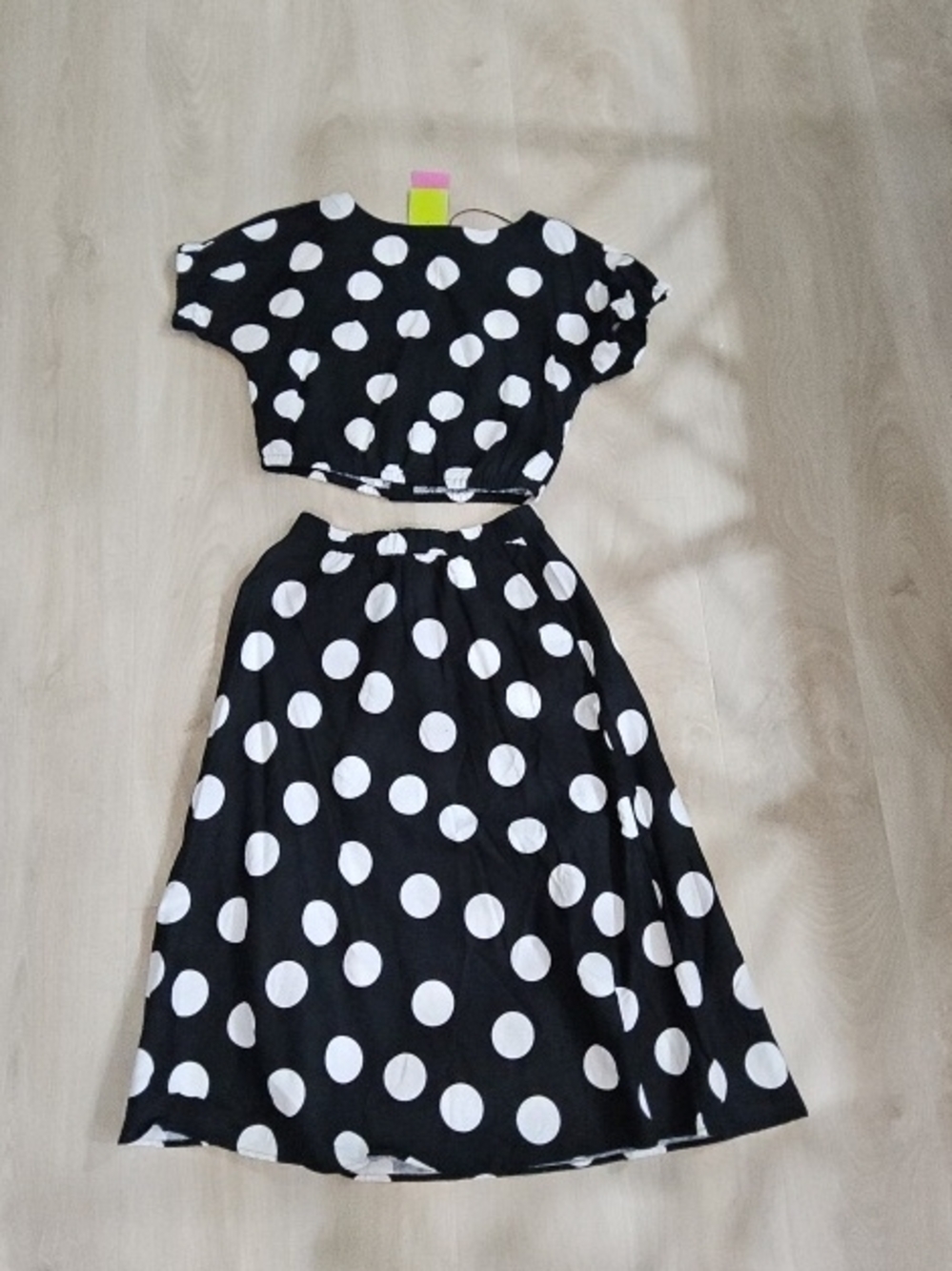 Tabitha brown X Target - Black and White Polka Dot Skirt Set